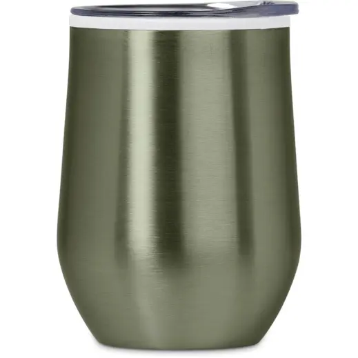 Serendipio Vogue Madison Stainless Steel & Plastic Double-Wall Tumbler Light Green
